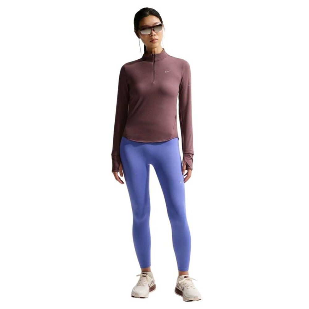 Nike Womens/Ladies Swift Quarter Zip Running Top / Tattoo